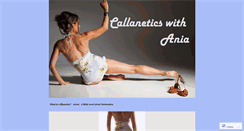 Desktop Screenshot of callaneticswithania.com